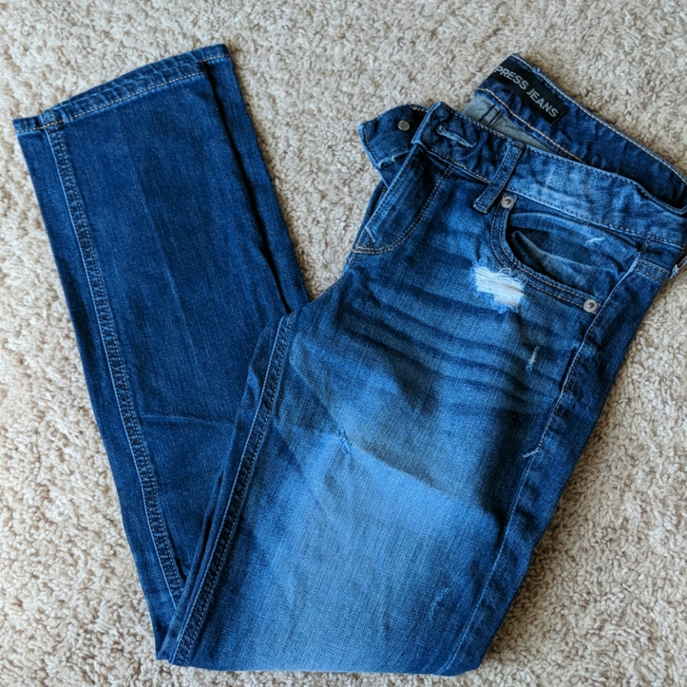 Express skinny ankle jeans brand new